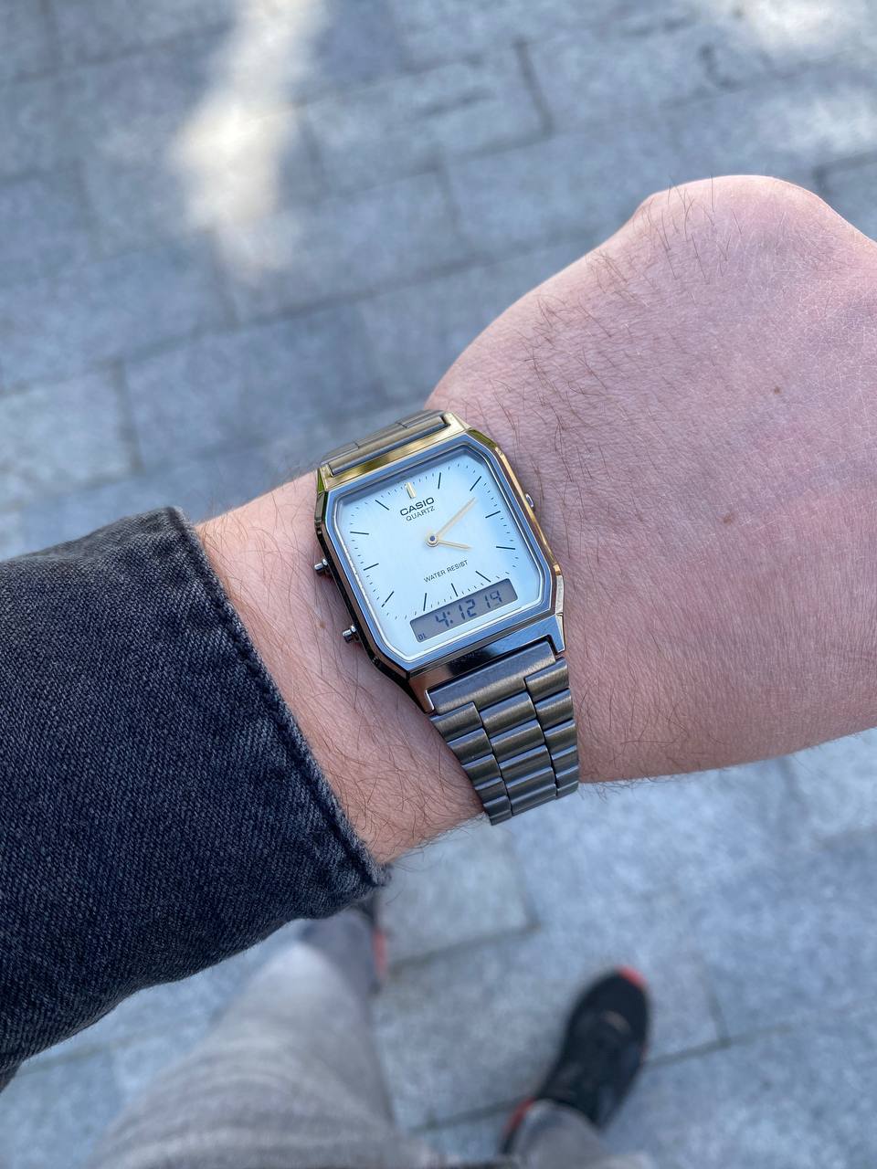 CASIO VINTAGE AQ-230GG-9A